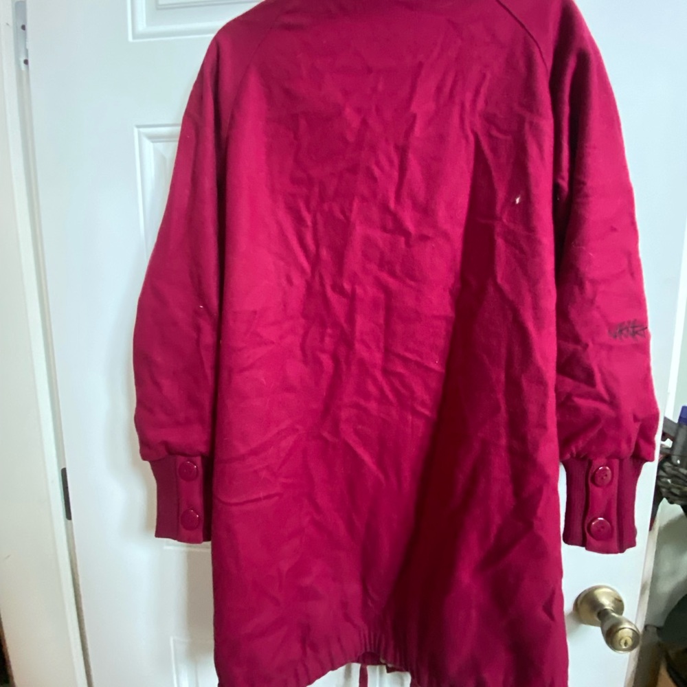 Nikita Wool Jacket. Maroon Fall Jacket- L - image 6